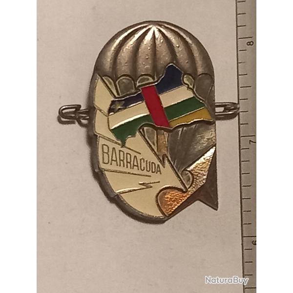 Insigne de l'op�ration Barracuda - R�publique centrafricaine (1979-1981)