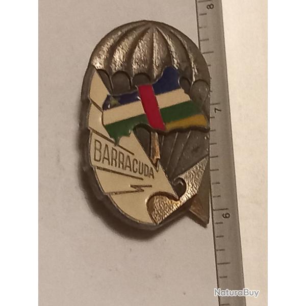 Insigne de l'op�ration Barracuda - R�publique Centrafricaine (1979-1981) - Delsart
