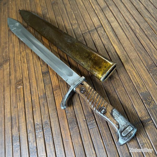 BA�ONNETTE ALLEMANDE MAUSER 98/05 1905 de 1915 WW1 WEYERSBERG KIRSCHBAUM & cie SOLINGEN