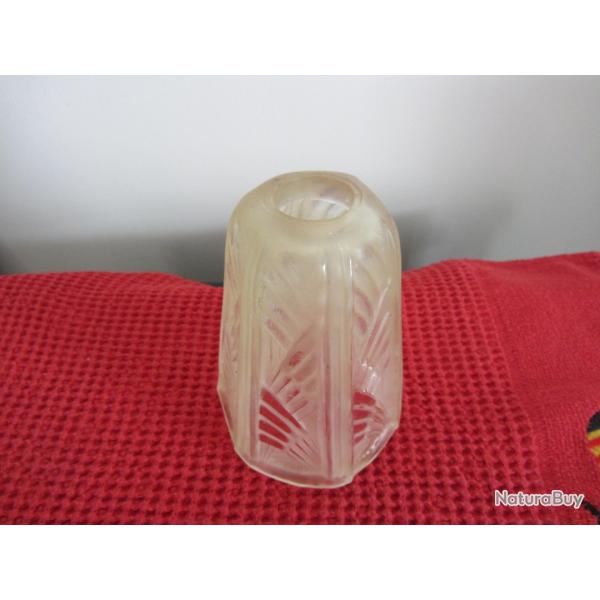 Tulipe verre moul type Muller 1930