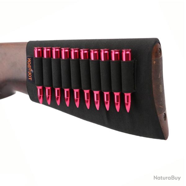 Cartouchi�re de crosse gaucher droitier 10 munitions pour 30-06, 45-70 .308 etc - livraison gratuite