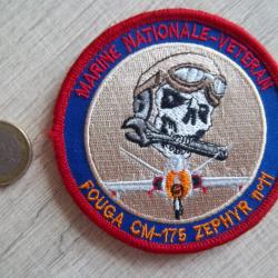 &eacute;cusson A&eacute;ronavale Fran&ccedil;aise Fouga CM-175 Z&eacute;phyr marine nationale nombre construits 30