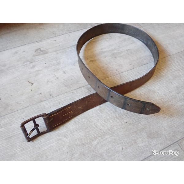 1893 Ceinture, ceinturon militaire arm�e suisse. Tr�s ancien