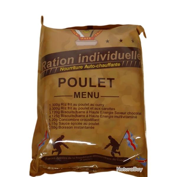 RATION INDIVIDUELLE 24H ARMEE POULET 05/2029 HALAL