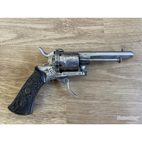 Revolver le Faucheux 7 mm grav