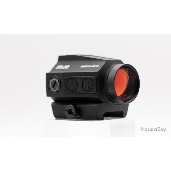 Point Rouge Solaire Defender 122 - Haute autonomie avec solaire + CR2032, IP67, 100 000 h d'autonom