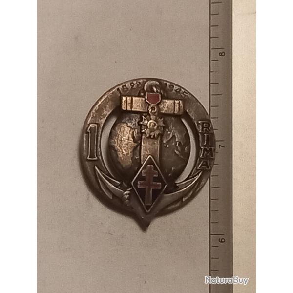 Insigne du 1er r�giment d'infanterie de Marine (1er RIMa)