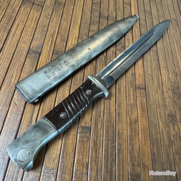 BA�ONNETTE ALLEMANDE K98 GEBR HELLER 1937 WW2