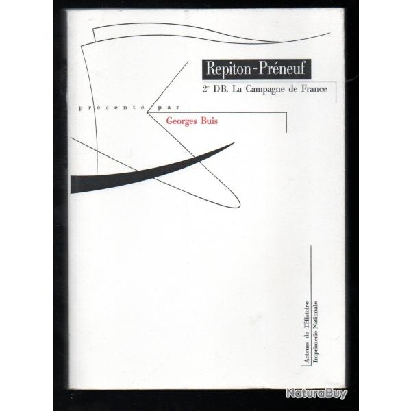 2e db la campagne de france de repiton pr�neuf pr�sent� par georges buis aout 44 � mai 45