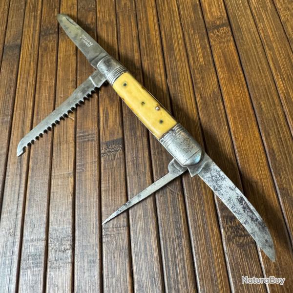 COUTEAU COLLECTION MULTI LAMES DUCHIRON A THOUARS 4 LAMES