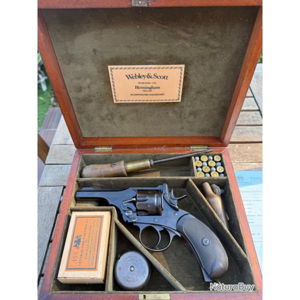 EXCEPTIONNEL COFFRET WEBLEY MK IV EN 455 (part1)