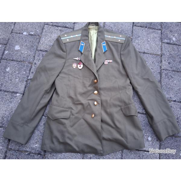 AUTHENTIQUE VESTE CAPITAINE ARMEE DE L'AIR SOVIETIQUE