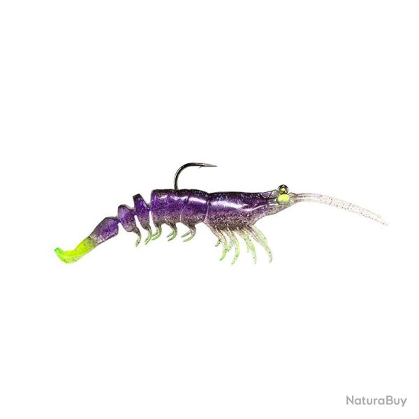 Leurre souple Z MAN Prawn starz 3.5 Plum chartreuse