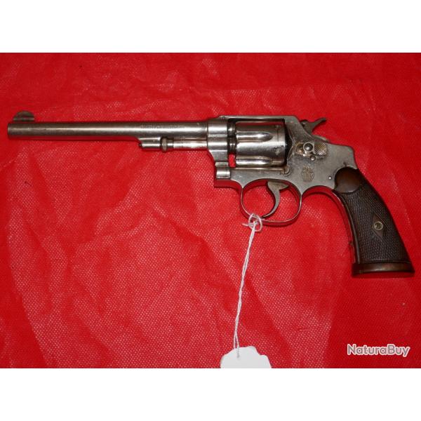 Revolver S&W Hand Ejector Third Model en 32 s&w long canon de 6"