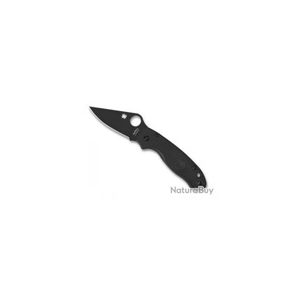 Couteau Spyderco PARA 3  lame acier CTS-BD1N revtement DLC avec mcanisme  compression lock 