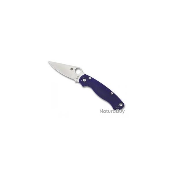 Couteau Spyderco PARA MILITARY 2 lame acier CPM-S110V avec mcanisme  compression lock 