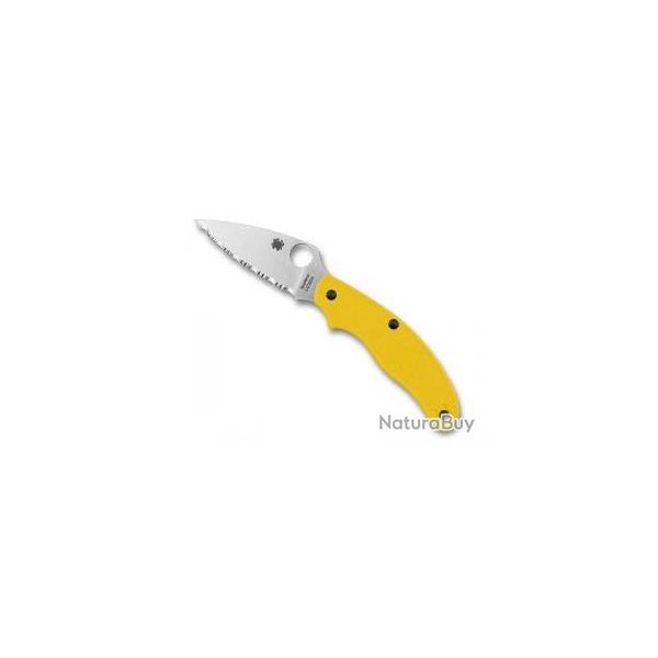 Couteau Spyderco UK PENKNIFE SALT  lame  dents acier CPM MagnaCut  cran  slip joint 