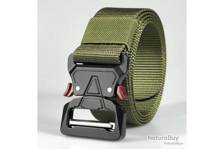 Ceinture Militaire Verte - Taille 100, Occasion, Style Armée Générique Pour Homme