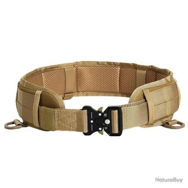 Ceinture tactique modulaire molle - kaki - 140cm - LIVRAISON GRATUITE