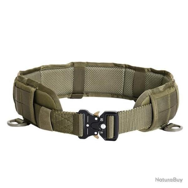 CEINTURE TACTIQUE MODULAIRE MOLLE - VERT - 140cm - LIVRAISON GRATUITE