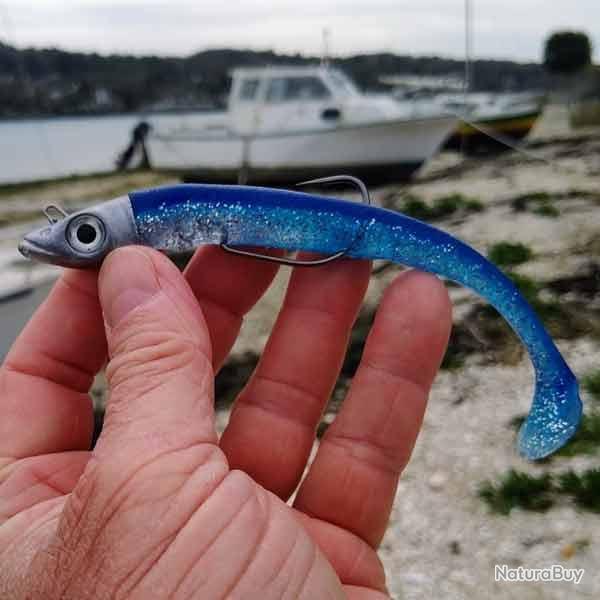 Leurre Souple Talashad 120 Mont Texan 30g - Bleu Flash