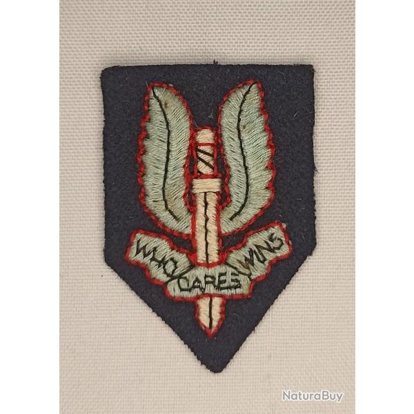 Insigne tissu SAS Anglais original 39/45 WW2