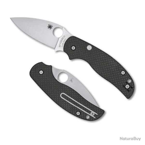 SPY C123CFBCLS90VP couteau pliant Spyderco SAGE 6
