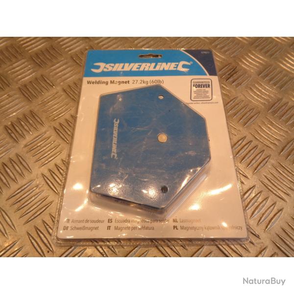 aimant puissant silverline de soudage soudeur  angle  30 45 60 75 et 90 degres