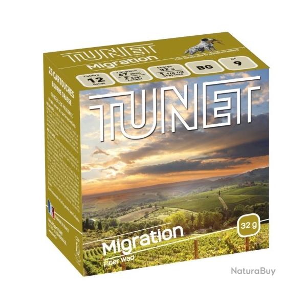 Cartouches TUNET migration cal.20 28gr bg par 75