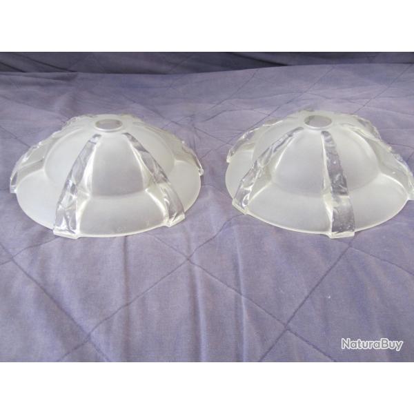 Paire de suspensions Ezan Art dco 1930