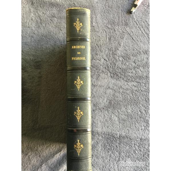 ARCHIVES DE LA PICARDIE - DUSEVEL ET AUTRES - 1841 et 1842 - REGIONALISME