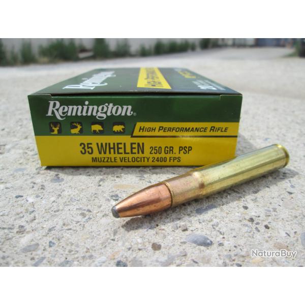 20 Cartouches en 35 Whelen 250 gr .PSP (2400FPS)