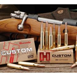 Cartouches HORNADY Calibre 308 Winchester 180grs InterLock SP - Boite de 20 unit&eacute;s