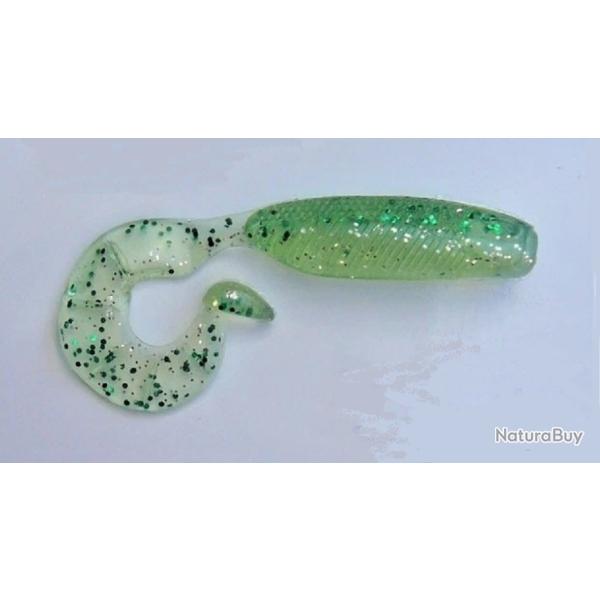 Leurre souple Storm So-Run Hypno Grub 3" 7.5cm Bulk Lively Ayu par 10
