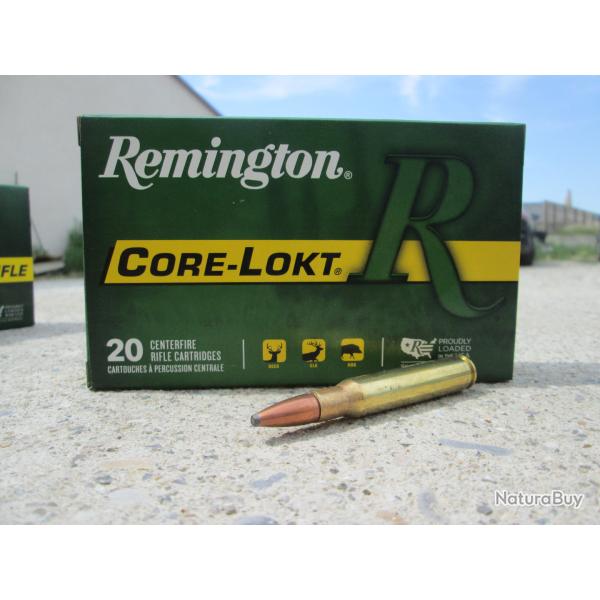 20 cartouches en 30-06 180 gr PSP Core Lokt