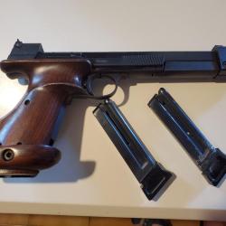 Pistolet Hammerli 22 short 2 chargeurs Olympia