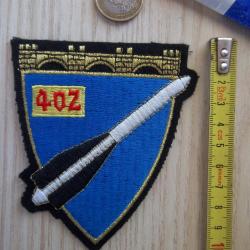 &eacute;cusson collection militaire 402&deg; r&eacute;giment d'artillerie antia&eacute;rienne d&eacute;fense sol-air