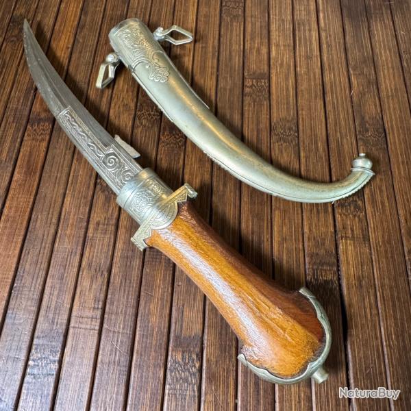 POIGNARD KOUMIA ORNEMENTAL MAROC