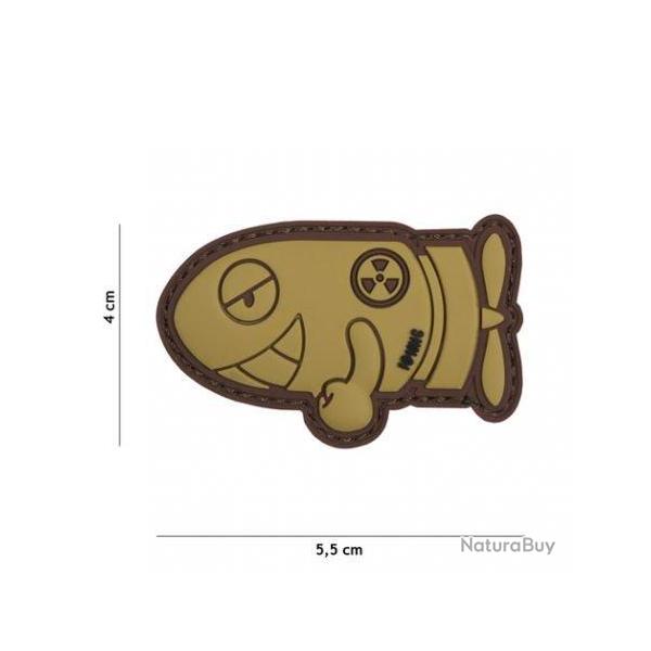 Patch 3D PVC Funny Torpedo (101 Inc) Coyote