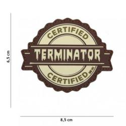 Patch 3D PVC Terminator (101 Inc) Coyote
