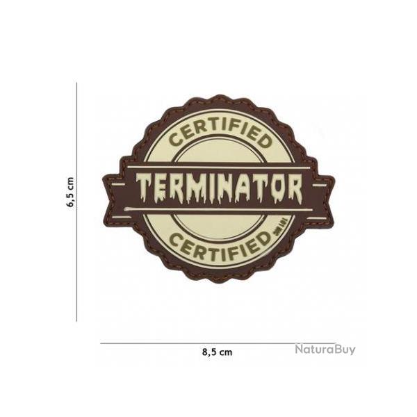 Patch 3D PVC Terminator (101 Inc) Coyote