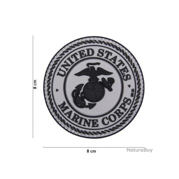 Patch 3D PVC US Marine Corps (101 Inc) Wolf Grey