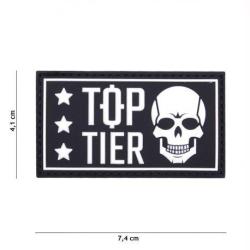 Patch 3D PVC Top Tier (101 Inc) Noir