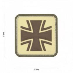 Patch 3D PVC Croix de Fer (101 Inc) Coyote