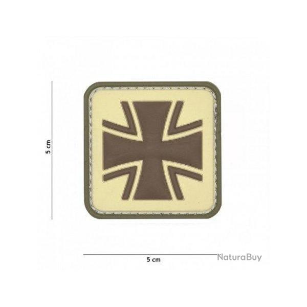Patch 3D PVC Croix de Fer (101 Inc) Coyote