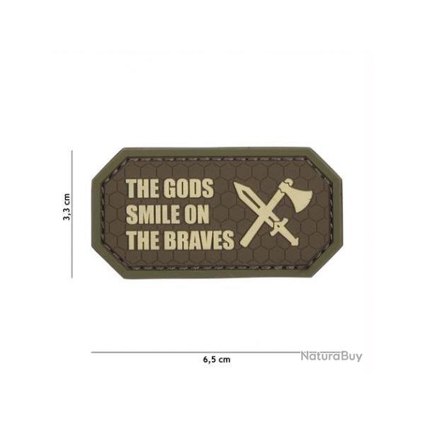 Patch 3D PVC The Gods Smile on the Braves (101 Inc) Marron