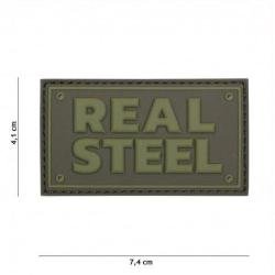 Patch 3D PVC Real steel (101 Inc) OD