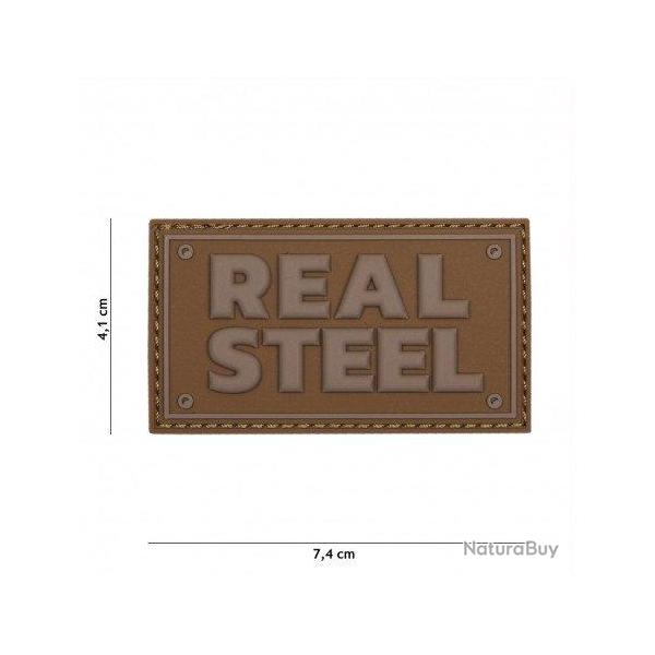 Patch 3D PVC Real steel (101 Inc) Coyote