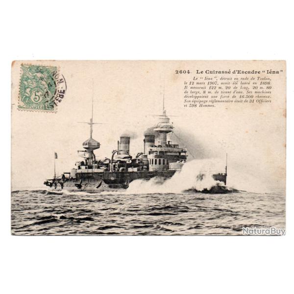 CPA -Marine Militaire - Le Cuirass� d'Escadre " I�NA " -  N�3327