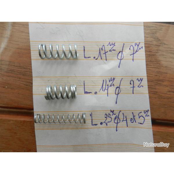 lot de ressorts  pour armes